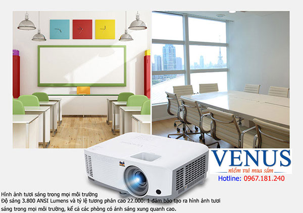 Hai mã máy chiếu Viewsonic PA503SB   PA503XB tốt cho thị trường Việt