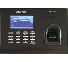 Ảnh Máy chấm công VIRA F678 máy chấm công lưu điện giá rẻ