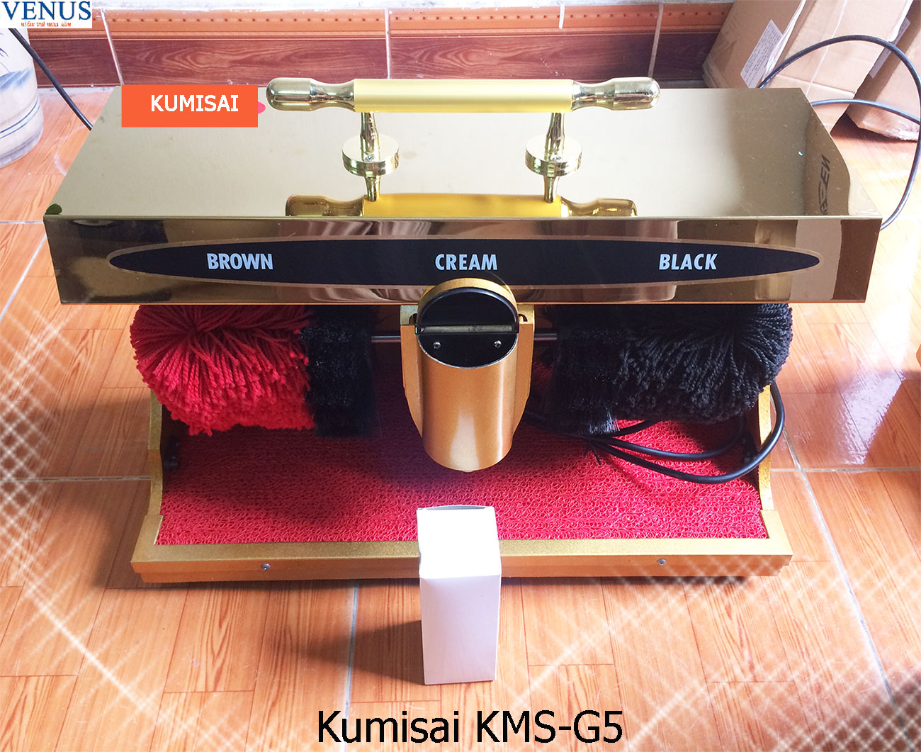 Ảnh Máy đánh giày Kumisai KMS-G5 loại nhỏ giá tốt nhất
