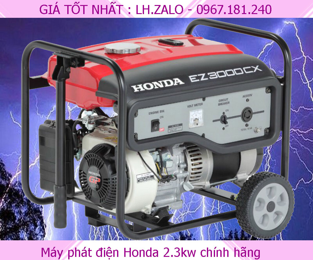Ảnh Máy phát điện Honda EZ3000CX 2.3KVA chính hãng